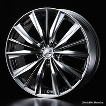 1本の価格です) Weds ウェッズ ホイール レオニス VX (LEONIS VX) (BKMC) 17×7.0J +53 5H/114.3 (33268)_画像2