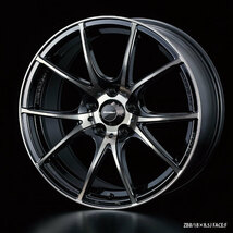 1本の価格です) WedsSport ウェッズスポーツ ホイール (SA-10R) (ZBB) 17×7.5J +48 5H/100 (72623)_画像5