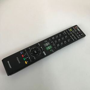 18506 SHARP シャープ テレビリモコン GA881WJSA