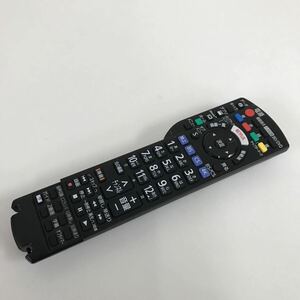 18465 Panasonic パナソニック テレビリモコン N2QAYB001241 前カバーなし