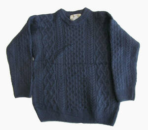 アイルランド製 ARAN SWEATER MARKET アランセーター アランニット ニット セーター L S d79