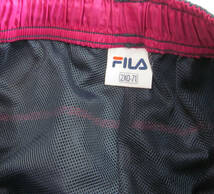 FILA フィラ 裏メッシュ 大きいサイズ ナイロンパンツ 2XO 2XL 3L 4L d72_画像4