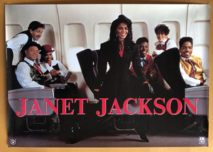 ジャネット・ジャクソン／B2ポスター　JANET JACKSON