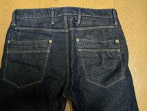 Johnbull ジョンブル デニムパンツ リネン混合 スリムテーパード 糊付き ジーンズ リーバイス SLIM Levis_画像5