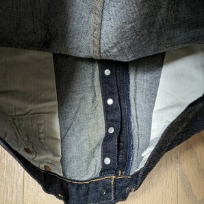 phigvel フィグベル シンチバック デニム 赤耳 ジーンズ ビンテージ levis warehouse denime の画像8