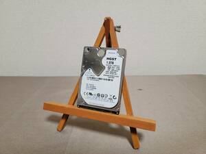 HGST HCC541010B9E660 2.5インチ SATA 6Gbps 1TB HDD 使用時間 41時間 動作OK スキャン済み