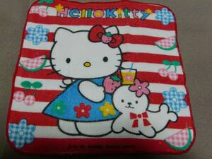 # Hello Kitty towel handkerchie cotton 100% made in Japan 1995#
