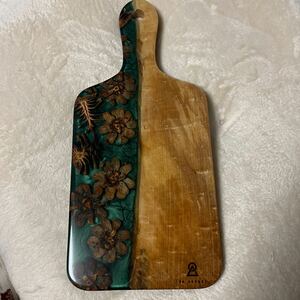 8A GARAGE　Resin Cutting Board　Holiday Design　レジンカッティングボード