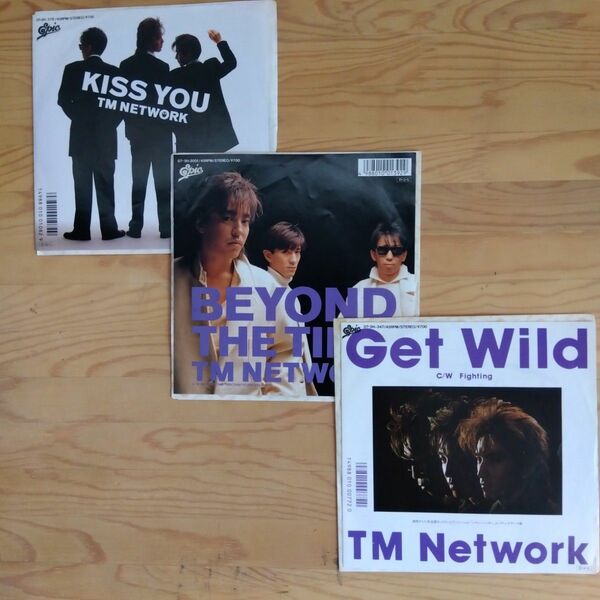 TMNetwork「GetWild」「KISSYOU」「BYOND THE TIME」EPレコード