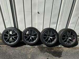 BBS RI-A マットグレイ（MGR）RI-A005 18-9.5j-50 4本/タイヤFALKEN AZENIS FK510 255/40ZR18