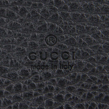 GUCCI/グッチ プチマーモント 474748 レディース カードケース 名刺入れ ダブルG カーフレザー 本革 黒 [NEW]★52GC08_画像8