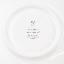 【未使用】WEDGWOOD/ウェッジウッド マーカサイト カップ&ソーサー 食器 ペア 2客セット 白 シルバー ゴールド [NEW]★52IB51_画像7