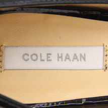 Cole Haan/コールハーン レディース パンプス 靴 ハイヒール エナメル アーモンドトゥ 23cm相当 6B 黒 [NEW]★52EC33_画像7