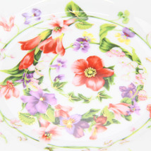 【美品】Rosenthal×VERSACE/ローゼンタール×ヴェルサーチェ プレート 皿 食器 花柄 17cm 金彩 白 赤 紫他 [NEW]★52FC73_画像3