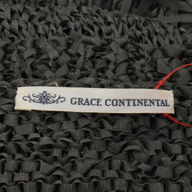 GRACE CONTINENTAL/グレースコンチネンタル レディース ノースリーブ ニット トップス フリンジ 36 S カーキ系 [NEW]★51DM51_画像7