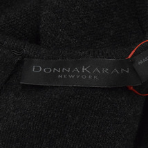 DONNA KARAN/ダナキャラン レディース 膝丈 ニットワンピース フレンチスリーブ フレア ウール P ダークグレー[NEW]★51AJ95_画像8