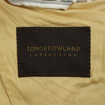 TOMORROWLAND/トゥモローランド レディース テーラードジャケット 長袖 ストライプ柄 シワ加工 ストレッチ 40 [大感謝祭]★31KG51_画像8