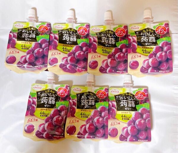 Tarami たらみ 果汁12% たらみのおいしい蒟蒻ゼリー 150g 低カロリー 7個 新品未開封 送料込み