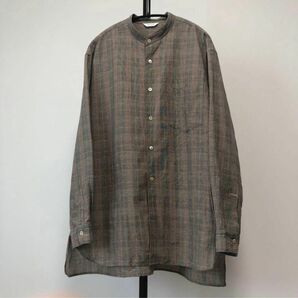 19ss 試着のみ　WELLDER　BAND COLLAR SHIRT