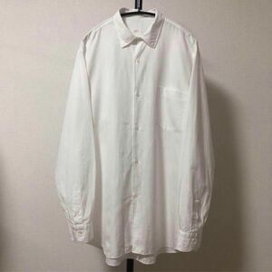 美品 サイズ3 20aw コモリ シャツ　白　comoli