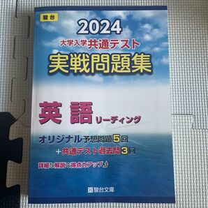 2024年の英語のリーディングのみの実践問題集です。