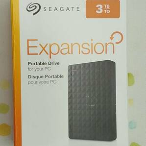 ★☆送料無料 未開封・未使用 Seagate Expansion ポータブルハードディスク ３TB ①☆★の画像1