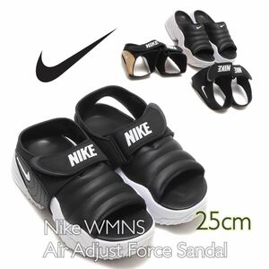 Nike WMNS Air Adjust Force Sandal ナイキ ウィメンズ エアアジャストフォース サンダル （DV2136-001）黒25cm箱無し