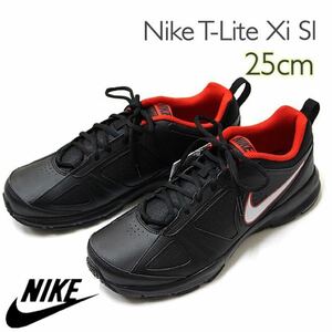 Nike T-Lite Xi Sl ナイキ ティーライト トレーニング Black/Metallic Silver-Chlling Red-Chlling (616547-027)黒25cm箱無し