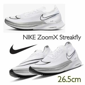 Nike Zoomx streakfly nike Zoom x Storyk Fly Rrote Shoes (DJ6566-101) белый 26,5 см без коробочек