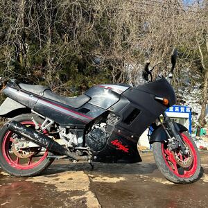  Kawasaki GPX250R-II without document part removing car restore base lack of equipped .