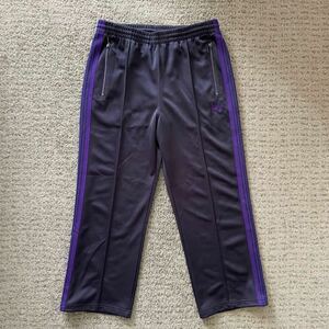 美品 Needles ニードルス トラックパンツ Track Pant - Poly Smooth ネイビー M