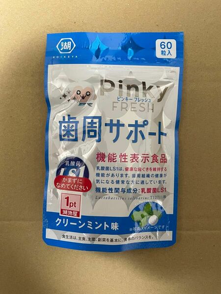 湖池屋 Pinky FRESH 歯周サポート クリーンミント味 90粒入