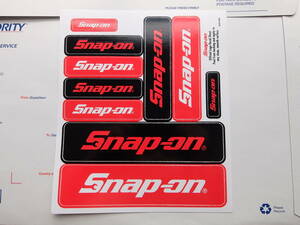 Snap-on USA輸入品/スナップオン/10カットステッカー/新品