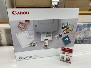 新品未開封 インク付き Canon インクジェットプリンター TS3530 別売り純正ブラックインク付き 365 複合機 キヤノン A4 札幌市