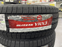 新品 BRIDGESTONE BLIZZAK VRX3 17インチ タイヤ４本 225/60R17 99Q 2023年(46週) ブリヂストン ブリザック スタッドレス 札幌市_画像3