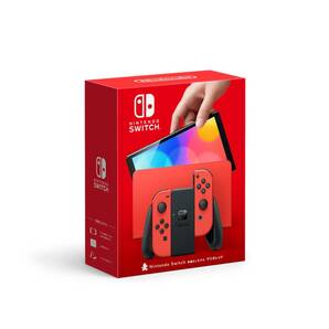 新品未開封 送料無料 Nintendo Switch 有機ELモデル マリオレッドの画像1