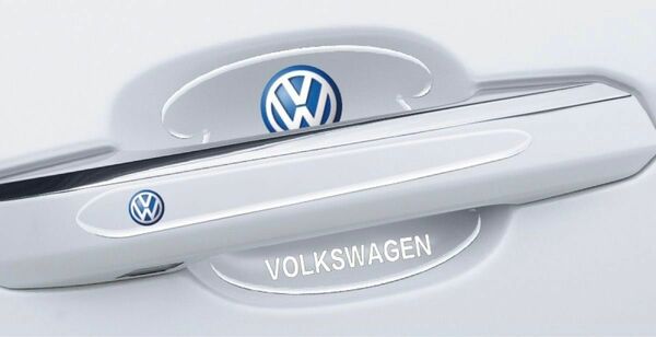VW　ドアハンドル保護プロテクター 傷防止フィルム カバー 8枚セット