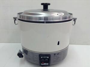 リンナイ 炊飯 器 LP/プロパンガス RR-30S1 2020年 W450×D420×H430 ガス炊飯器 業務用/ 店舗 6L 厨房（44-16.C-1）C-24 SS