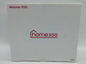 【docomo】home 5G HR01 本体 マニュアル ACアダプター LANケーブル 箱有り 通電確認済み 奈良県発 ゆうパック60サイズ （88-34.Z)C-24 SS