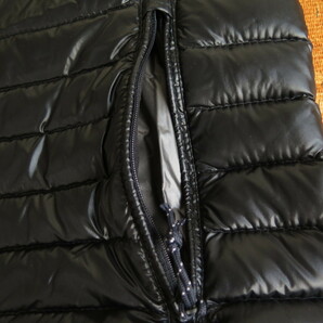 新品 ☆ 本物 Sサイズ アバクロ ライトウェイト ダウンベスト Abercrombie&Fitch Ultra Light Weight Down Vest BLACK 黒 アメリカ USA購入の画像7