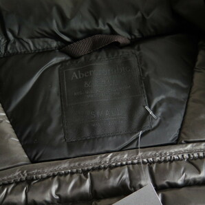 新品 ☆ 本物 Sサイズ アバクロ ライトウェイト ダウンベスト Abercrombie&Fitch Ultra Light Weight Down Vest BLACK 黒 アメリカ USA購入の画像9