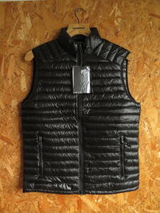 新品 ☆ 本物 Sサイズ アバクロ ライトウェイト ダウンベスト Abercrombie&Fitch Ultra Light Weight Down Vest BLACK 黒 アメリカ USA購入