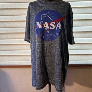 古着Tシャツ NASA 旧ロゴ　霜降り