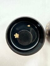 F 塗師 宗甫 四季棗 桜 春 棗 共箱 茶道具_画像9