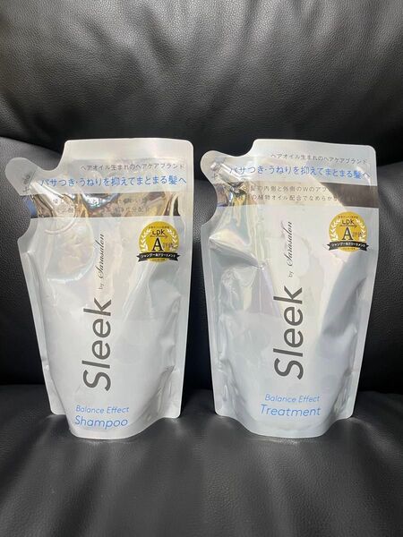 スリーク by サラサロン バランスエフェクト シャンプー &トリートメント 詰め替え 340ml×各1個