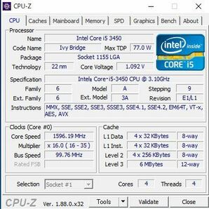 ◇◇ECS(MouseComputer) B75H2-M2マザーボード CPU メモリ◇◇の画像5