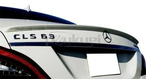 PO054:BENZ ベンツ CLS W218 リアトランクスポイラー AMG 純正色塗装