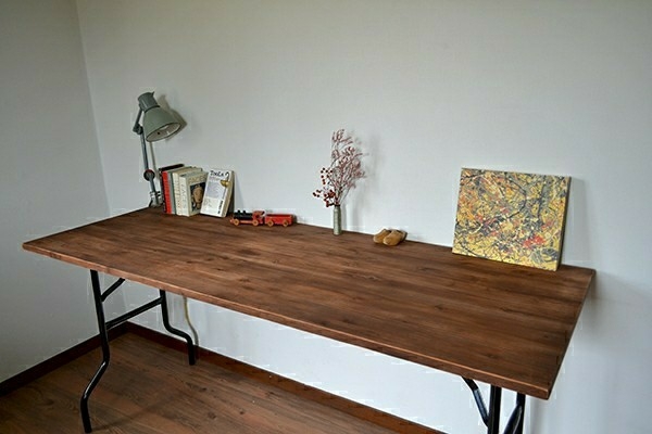 접이식 테이블 175 골동품 간단한 작업대 비품 접이식 대형 테이블 산업용 벼룩 시장 아틀리에 작업용 책상 마르쉐, 수제 작품, 가구, 의자, 테이블, 책상