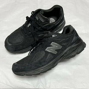 希少 美品 new balance 990v3 TB3 27.5cm US9.5 ニューバランス 黒 ブラック jjjjound ジョウンド 2002 2040 トリプルブラック