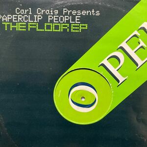 【96年リリース】Carl Craig Presents Paperclip People The Floor EP